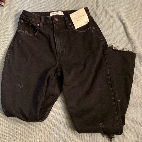 Abercrombie & Fitch Denim - A&F THE SKINNY - HIGH RISE ( CURVE LOVE )